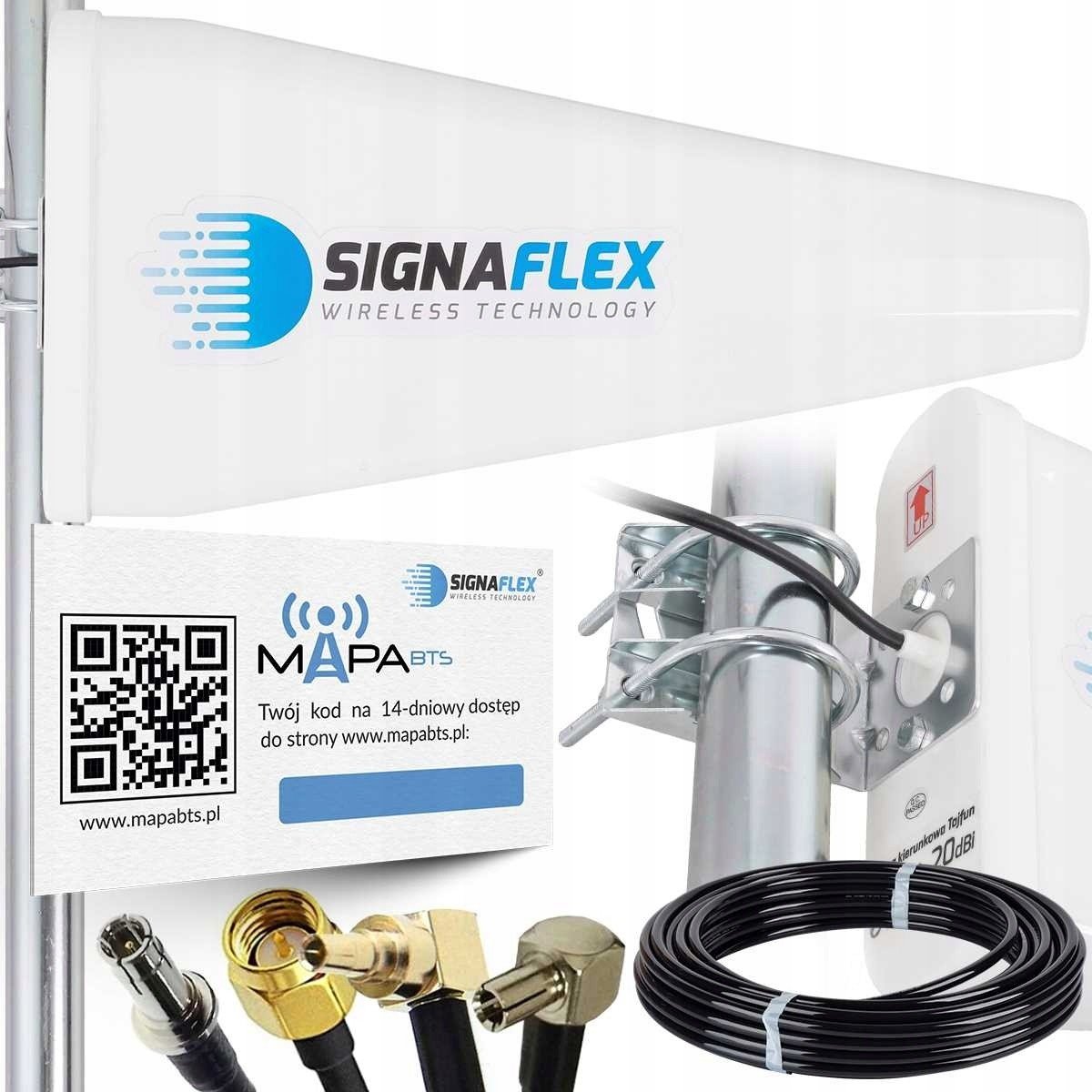 Vnější Anténa Pro Internetový Router Telefonu 3G 4G 5G Lte Zte Huawei 10m