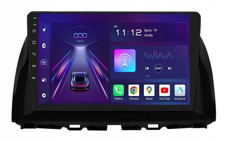 Navigace Rádio 2DIN Android Mazda CX5 1 A 8/256 Gb Dsp Carplay Lte