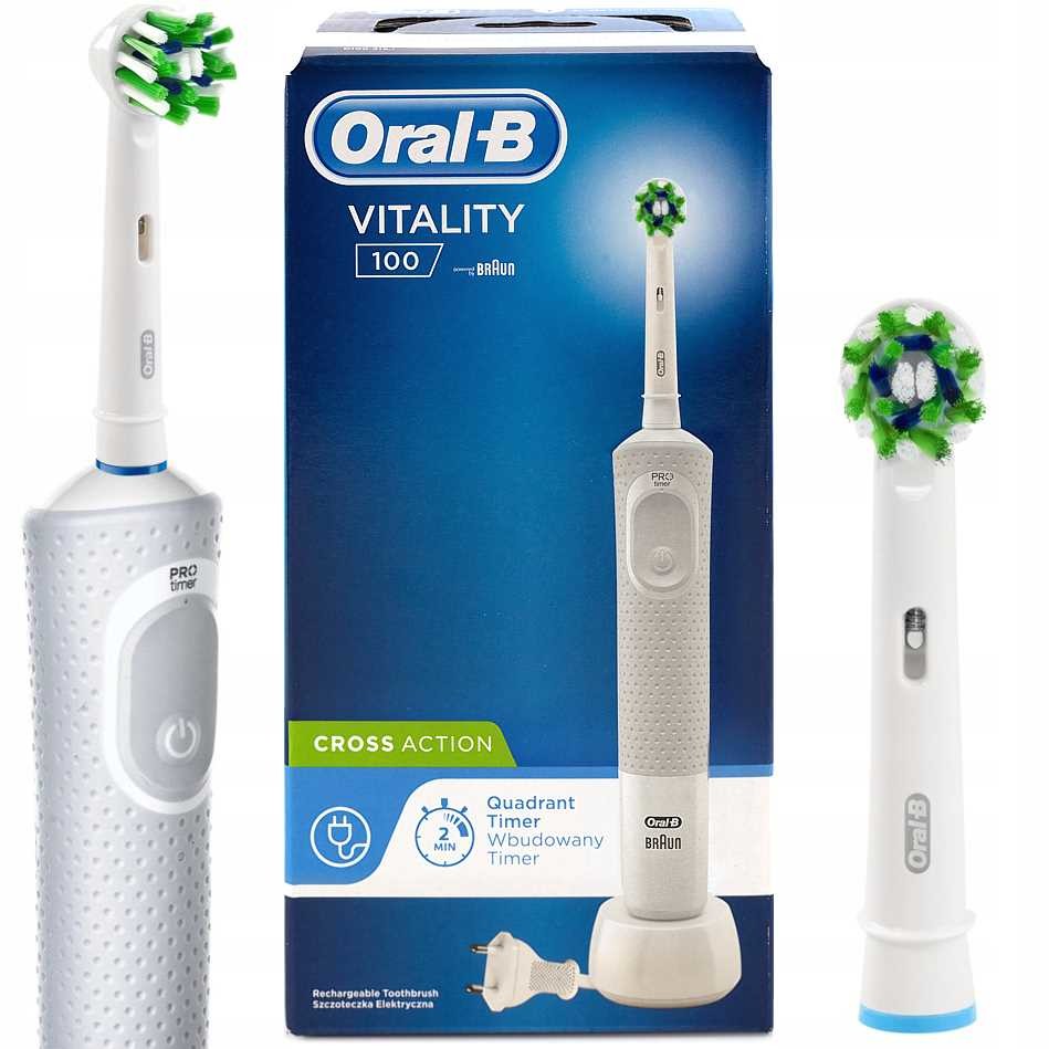Kartáček Braun Oral-b Vitality 100 Bílý