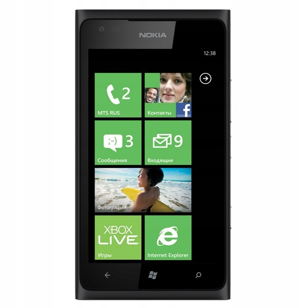Fab. Nová Nokia 900 Lumia Černá