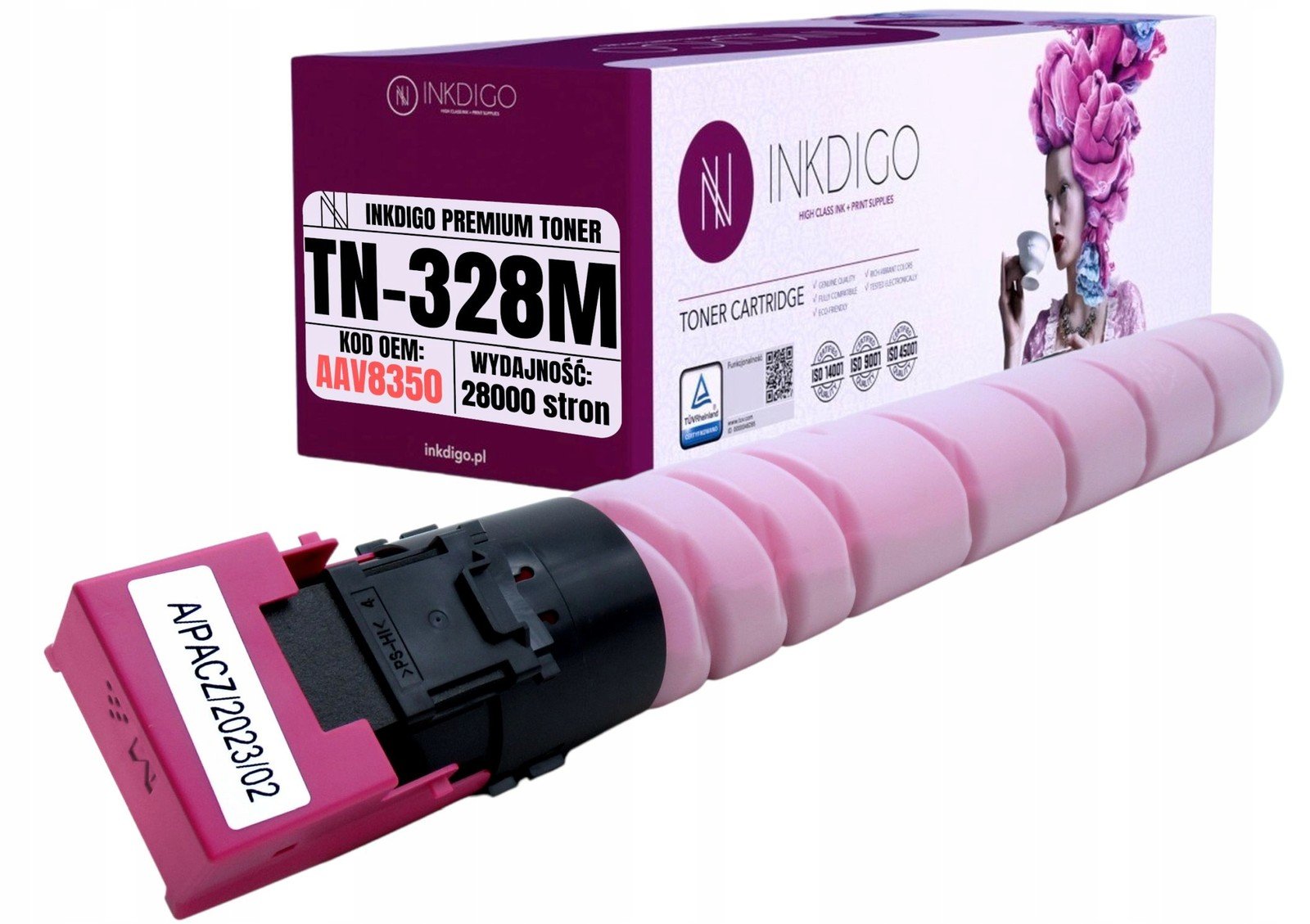 Toner Do Tiskárny Konica Minolta Bizhub C250i C300i C360i Zamiennik TN328M