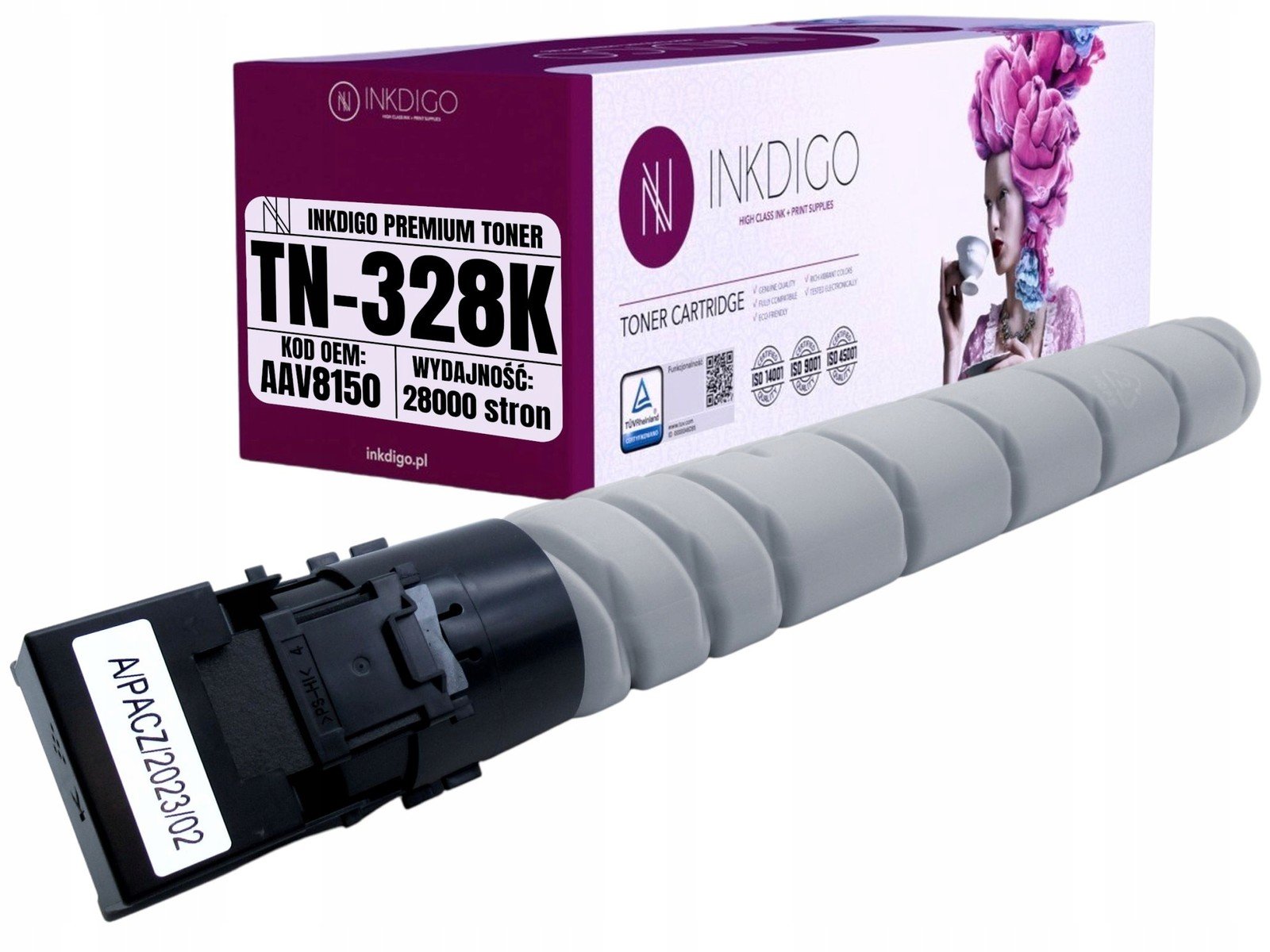 Toner Do Tiskárny Konica Minolta Bizhub C250i C300i C360i Zamiennik TN328K