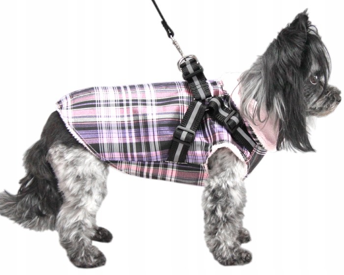 Obleček pro psa s šlemi a vodítkem Obleček pro yorka maltézského čivava