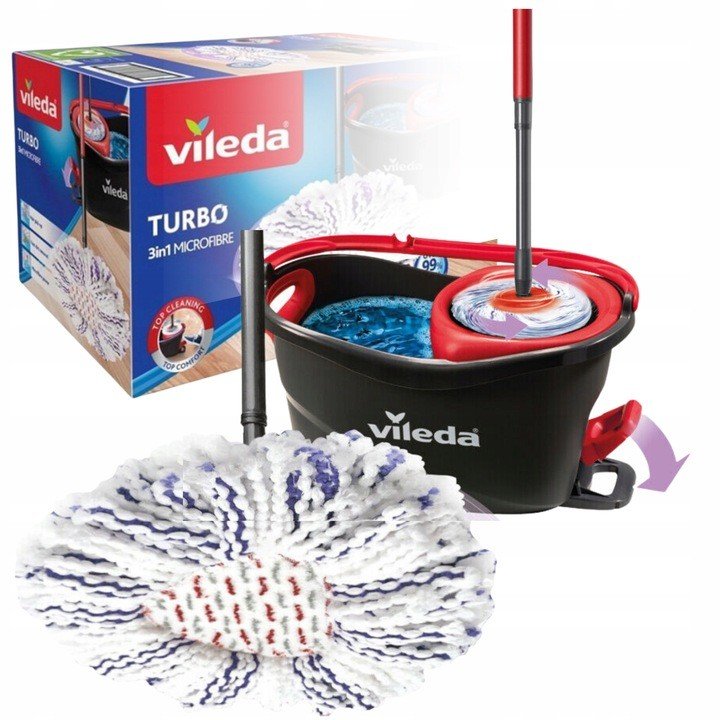 Rotační mop Vileda Turbo 3v1 Mikrovlákno Set