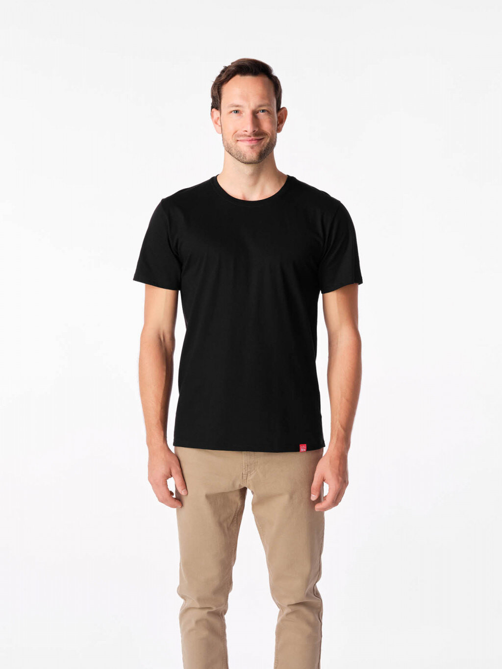 Pánské tričko Agen CityZen® – Černá (Barva: Černá, Velikost: 5XL)
