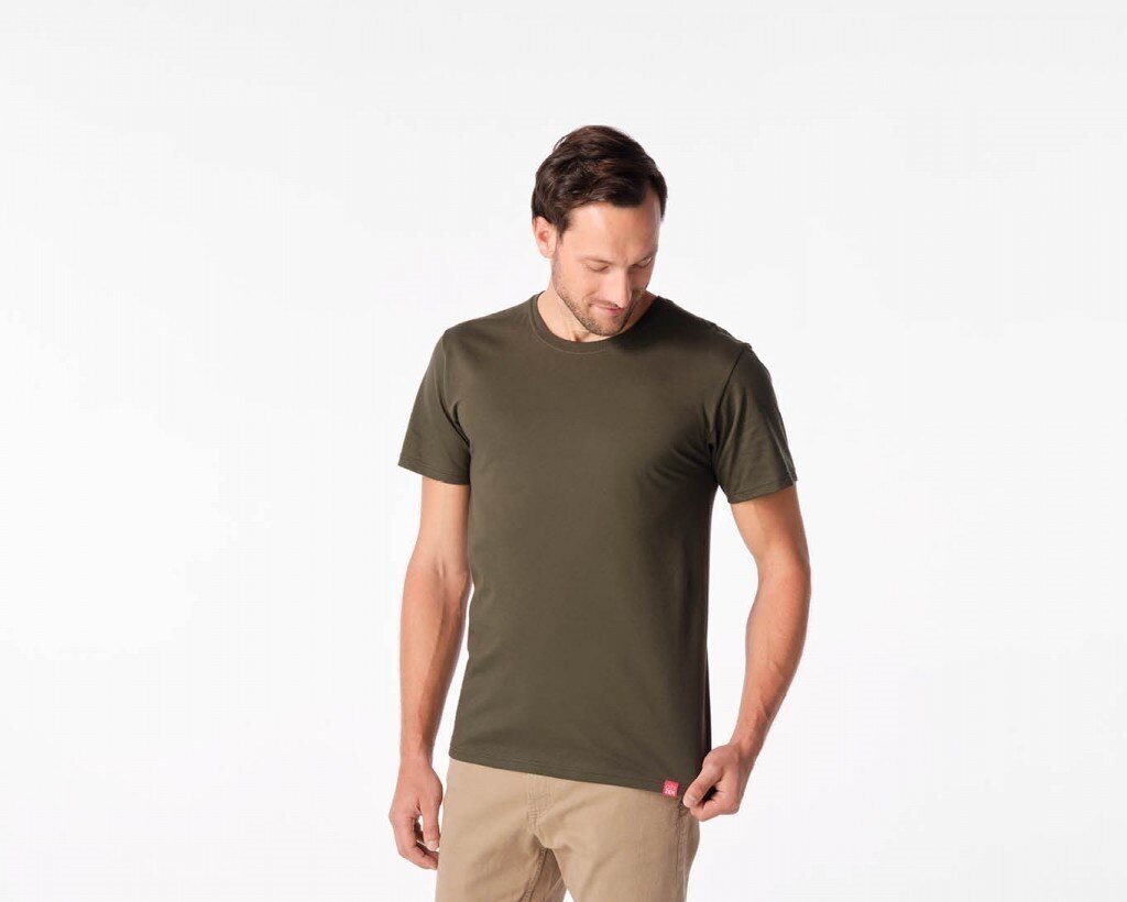 Pánské tričko Agen CityZen® – Dark Green (Barva: Dark Green, Velikost: M)