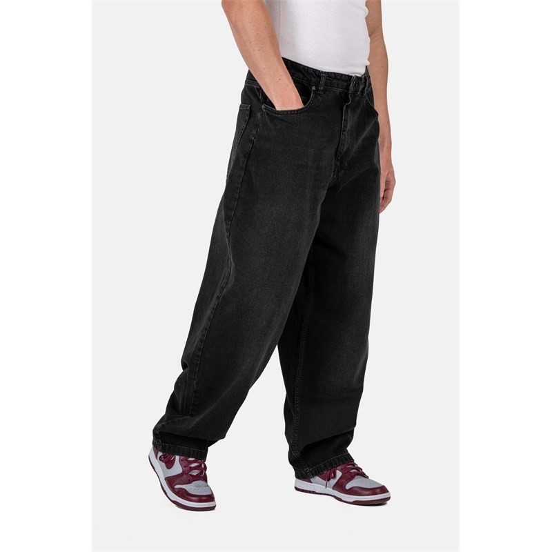 kalhoty REELL - Baggy Black Wash (121) velikost: 30/32