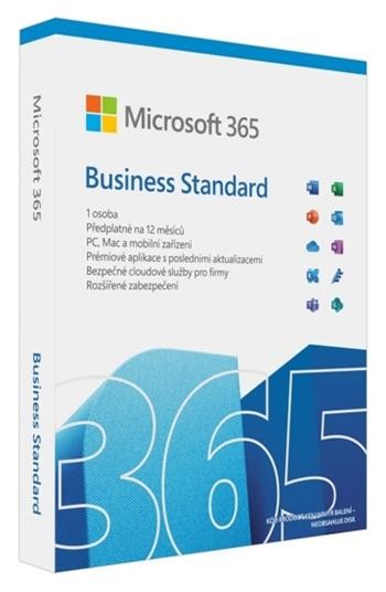 Microsoft 365 Business Standard CZ, KLQ-00211, nová