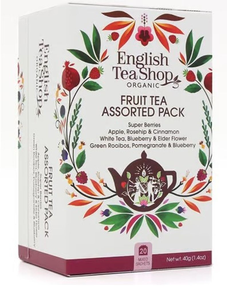 ENGLISH TEA SHOP Čaj ovocný různé druhy 20 ks