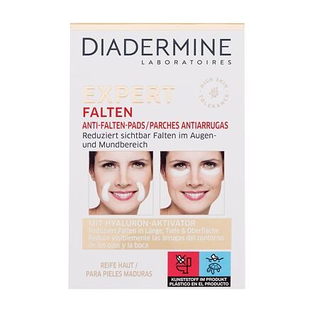 Diadermine Expert Anti-Wrinkle-Pads sada náplasti proti vráskám 12 ks