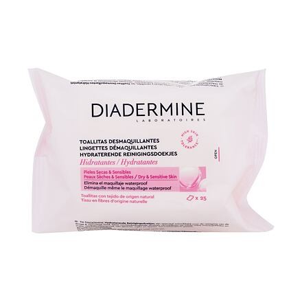 Diadermine Hydrating Cleansing Wipes sada čisticí pleťové ubrousky 25 ks