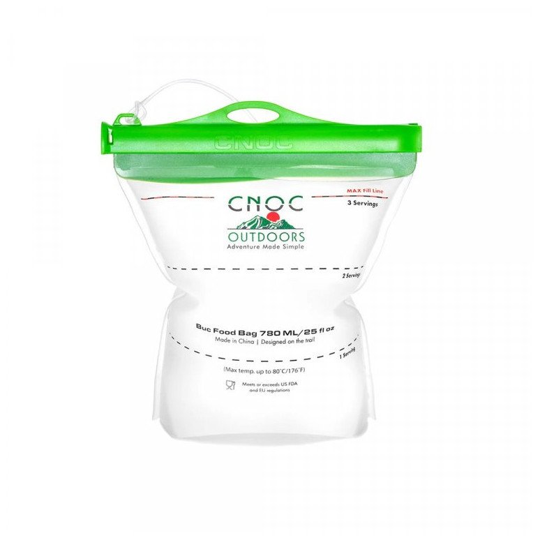 Skládací sáček CNOC Nutrition Buc Food Bag 650 ml Barva: zelená