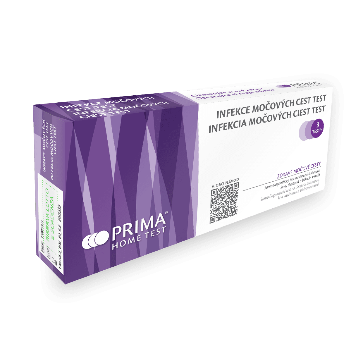 Prima Home Infekce močových cest domácí test 3 ks