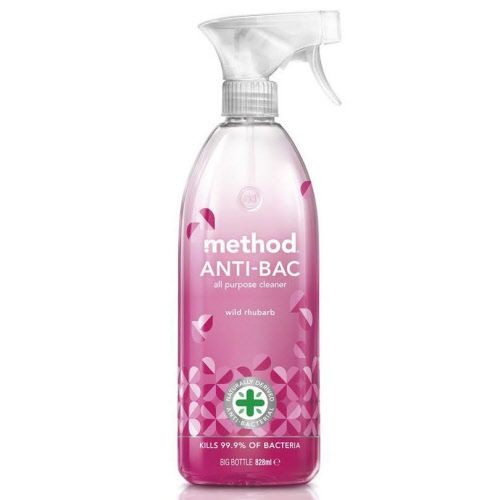 Method Antibakteriální univerzální čistič sprej Rebarbora 830 ml