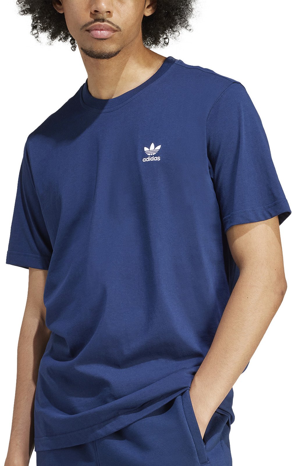 Triko adidas Originals  Essentials Trefoil T-Shirt Blau