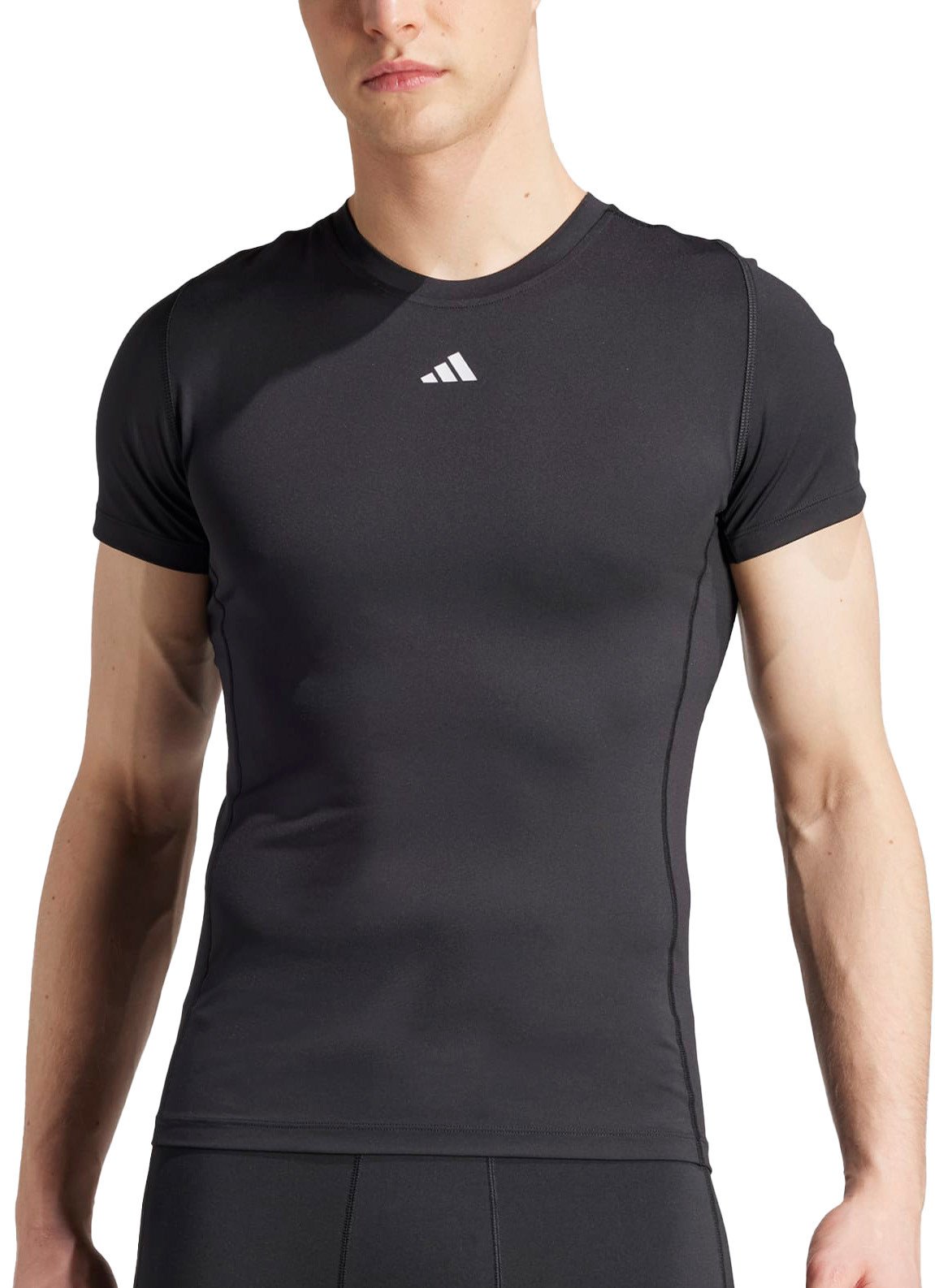 Kompresní triko adidas  Techfit Aeroready T-Shirt Schwarz