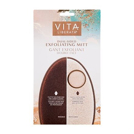 Vita Liberata Dual-Sided Exfoliating Mitt dámský exfoliační rukavice pro ženy poškozený obal