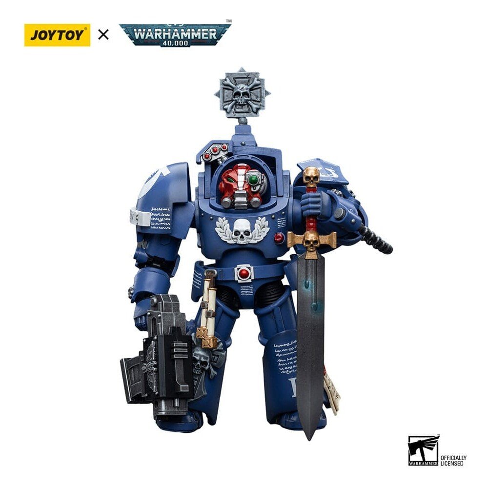 Akční figurka Warhammer 40k 1/18 Ultramarines Terminators Sergeant Terconon 12 cm