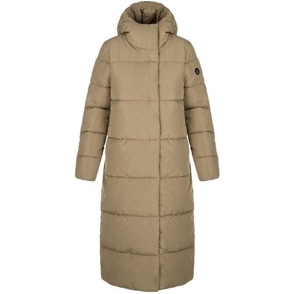 Loap TAMARA Dámský kabát, hnědá, veľkosť XS