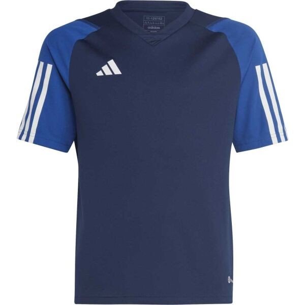 adidas TIRO 23 JERSEY Juniorský fotbalový dres, tmavě modrá, veľkosť 152