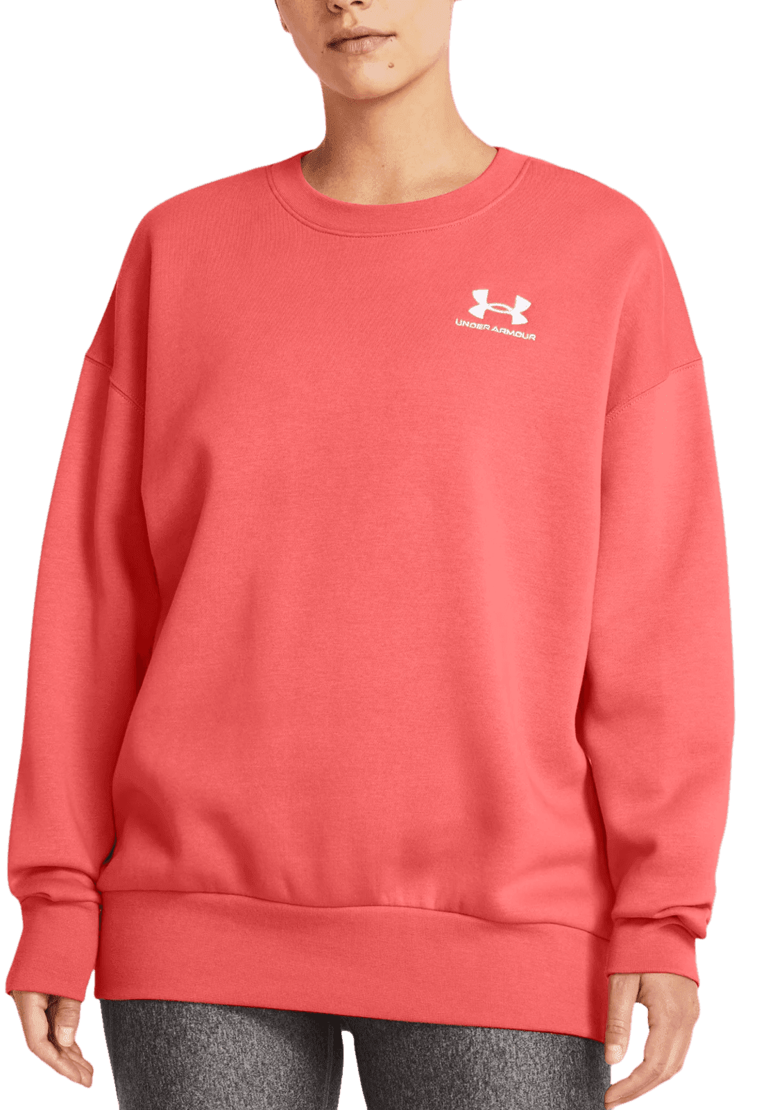 Mikina Under Armour Essential Fleece OS Crew