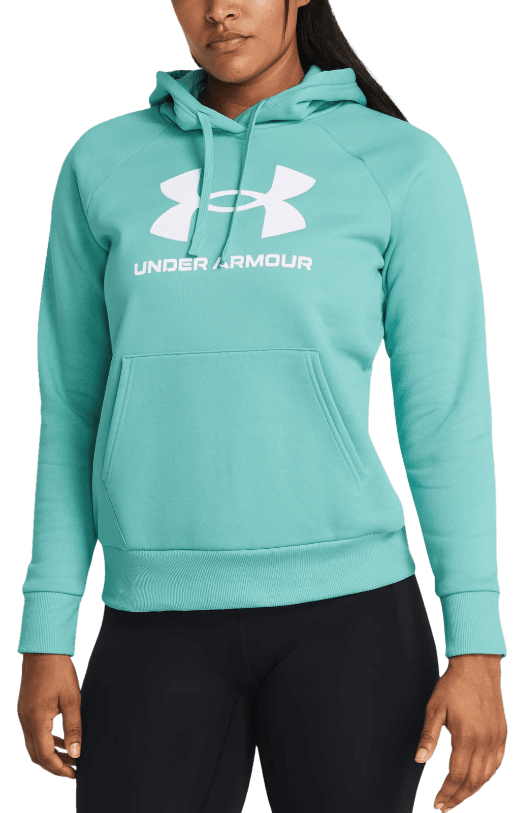 Mikina s kapucí Under Armour UA Rival Fleece Big Logo Hdy