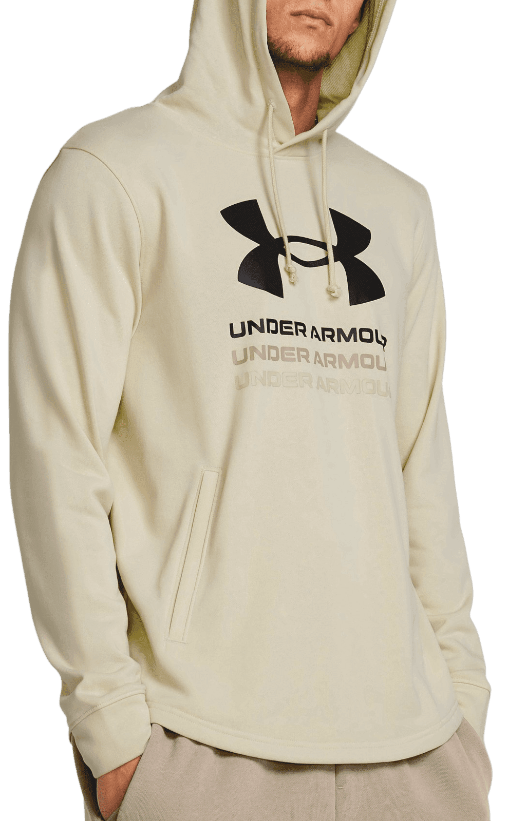 Mikina s kapucí Under Armour UA Rival Terry Graphic Hood