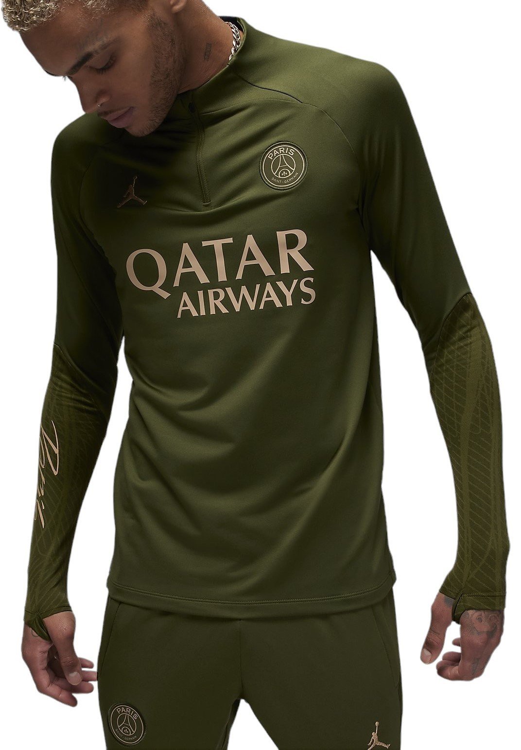 Triko s dlouhým rukávem Jordan PSG MNK DF STRK DRILLTOP K 4TH