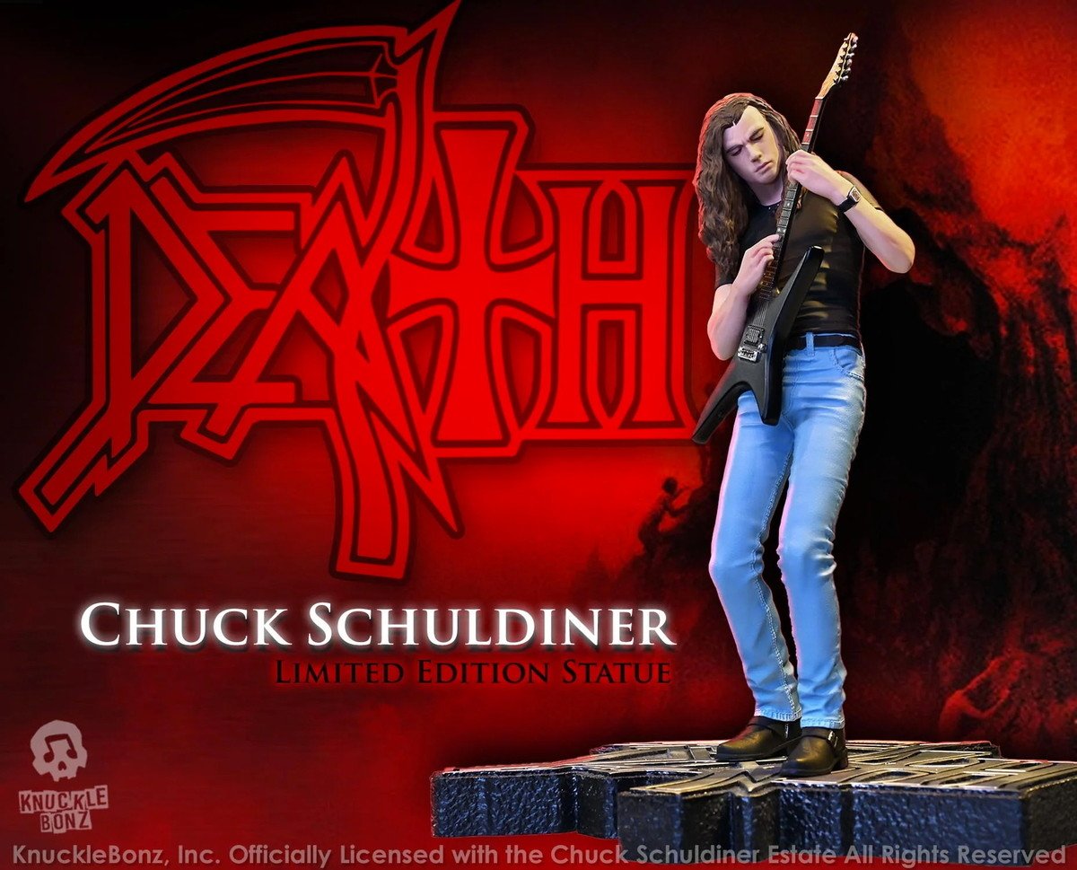 figurka Death - Rock Iconz - Chuck Schuldiner