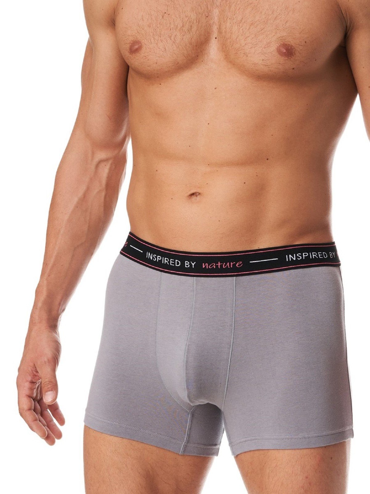 Boxer shorts Key MXH 132 A23 M-2XL grey 009