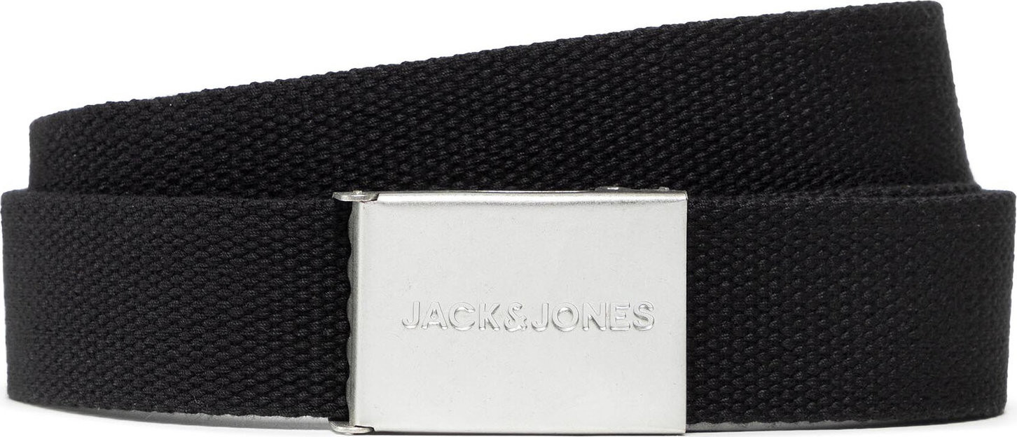 Pánský pásek Jack&Jones Jacsolid 12122038 Black
