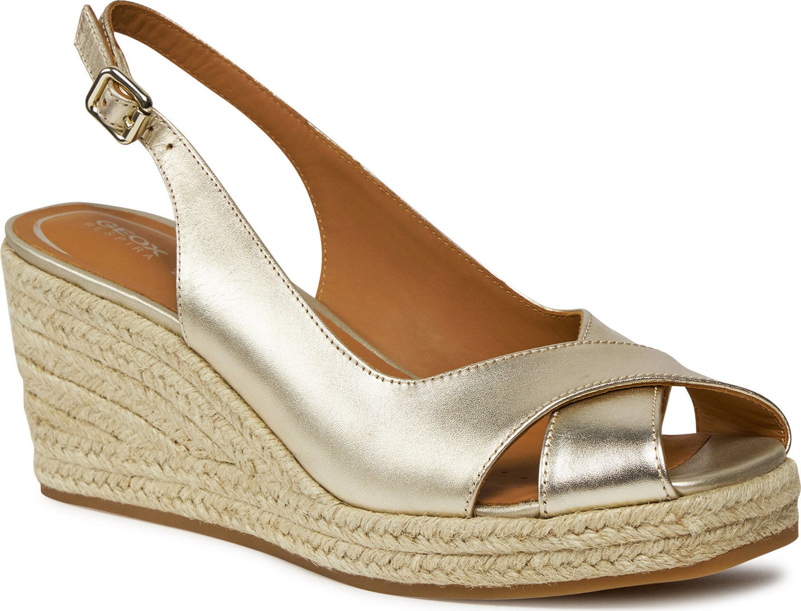 Espadrilky Geox D Panarea D35UYA 000CF C2012 Lt Gold