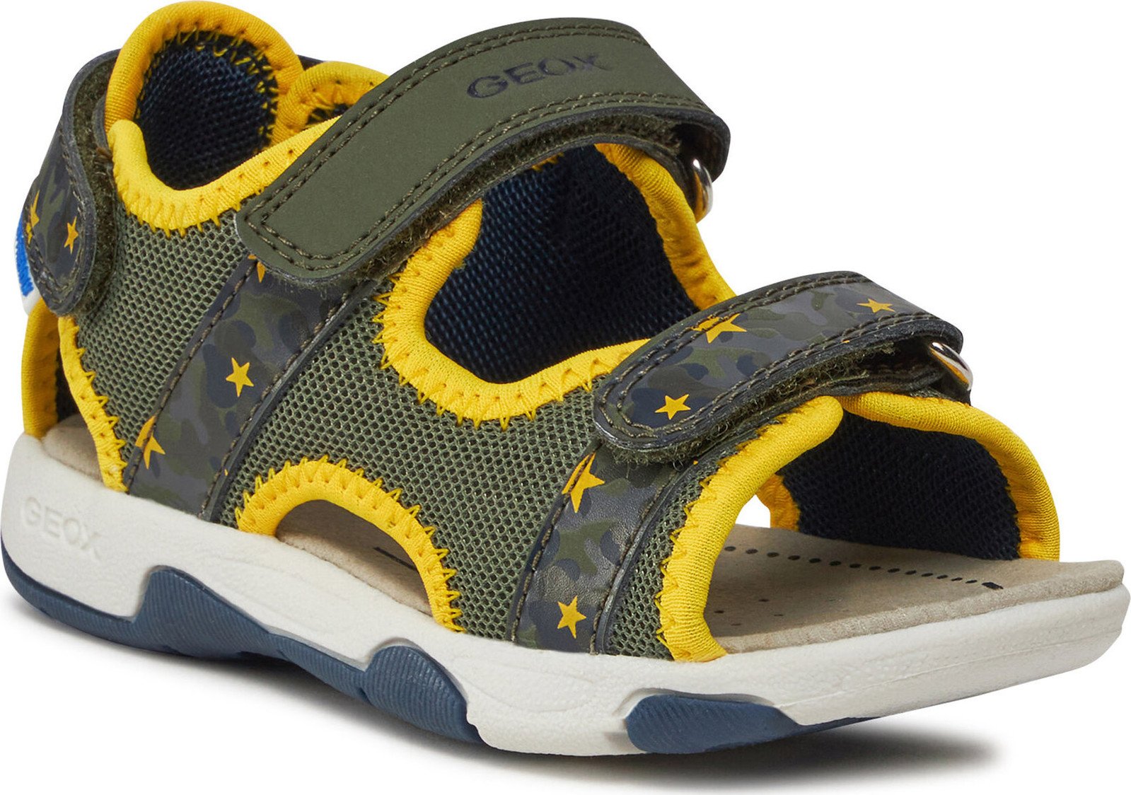 Sandály Geox B Sandal Multy Boy B450FA 014CE C0629 S Military/Ochreyellow