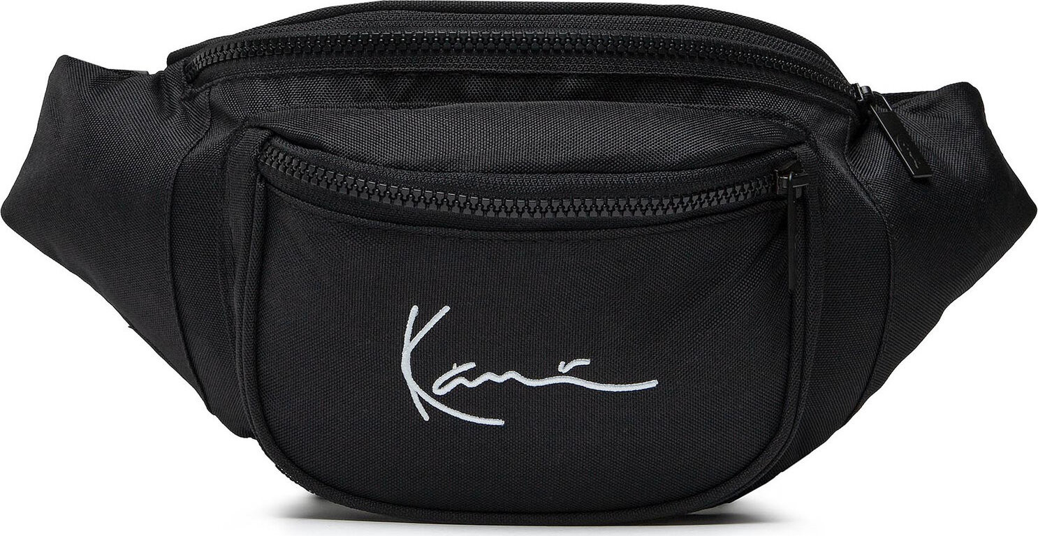 Ledvinka Karl Kani Signature Tape Waist Bag 4004163 Black