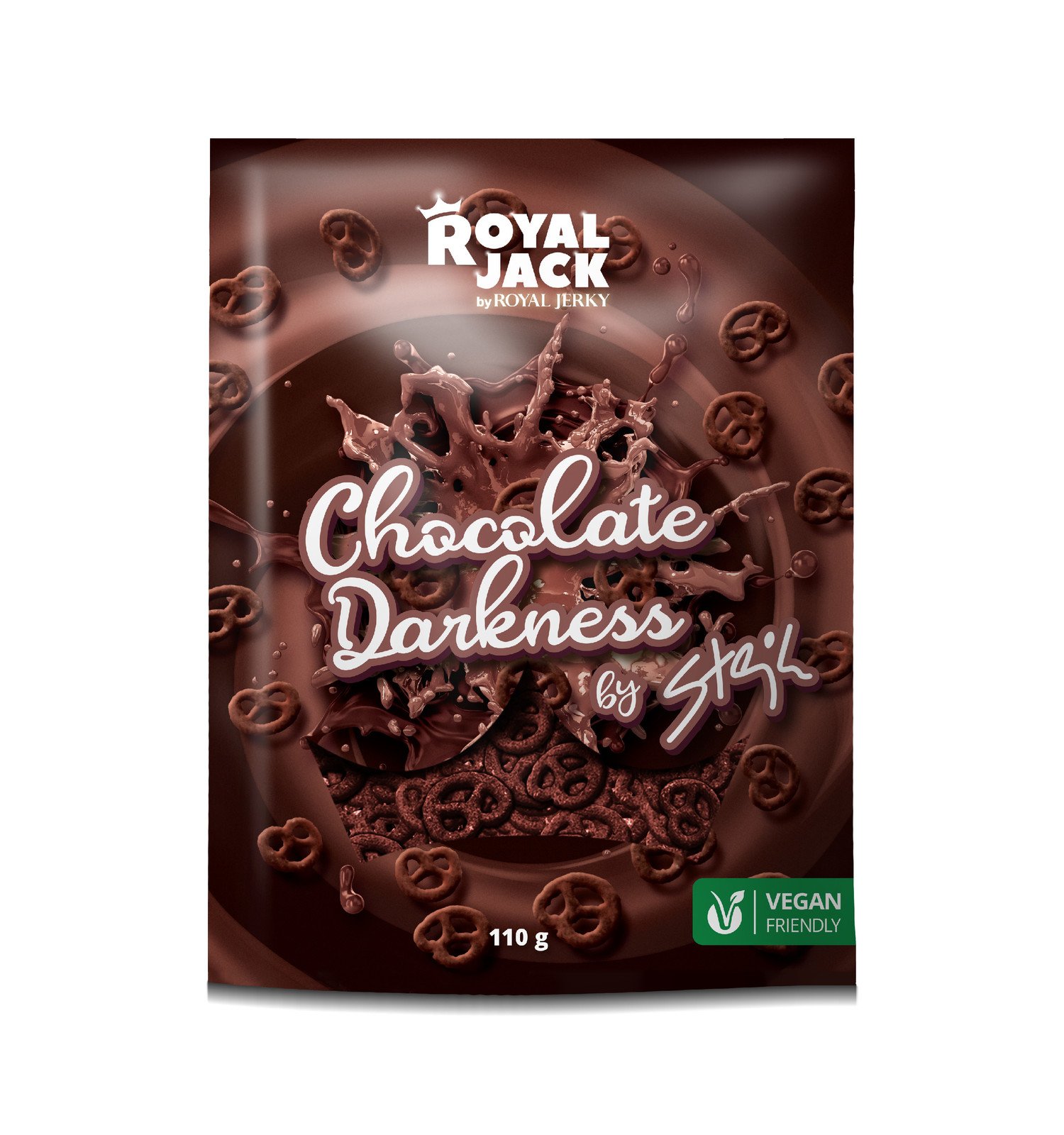 Royal Jack - sladké dobroty Royal Jack - Chocolate darkness by Stejk (preclíky v hořké čokoládě)