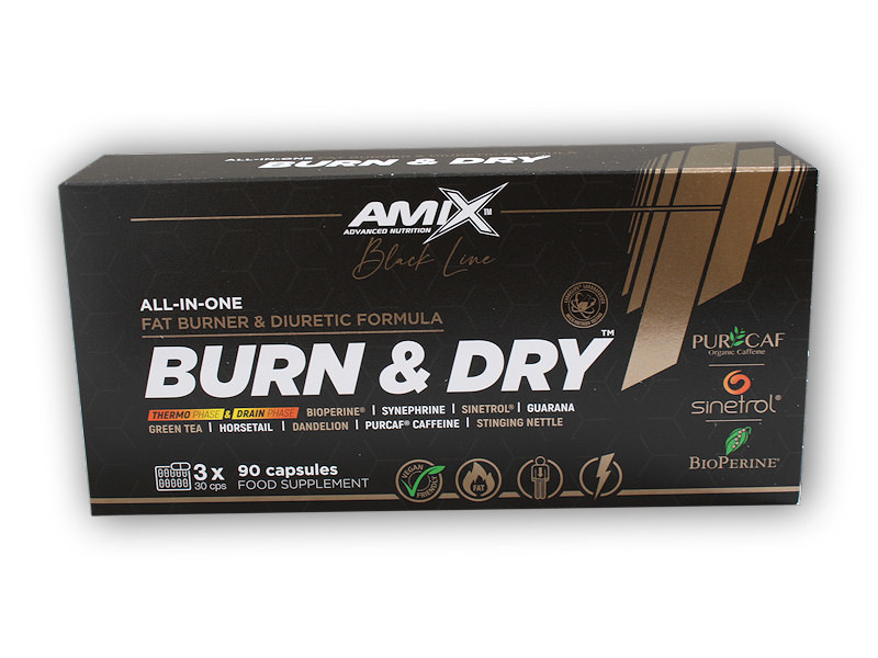 Amix Black Line Burn & Dry Blister 90 cps