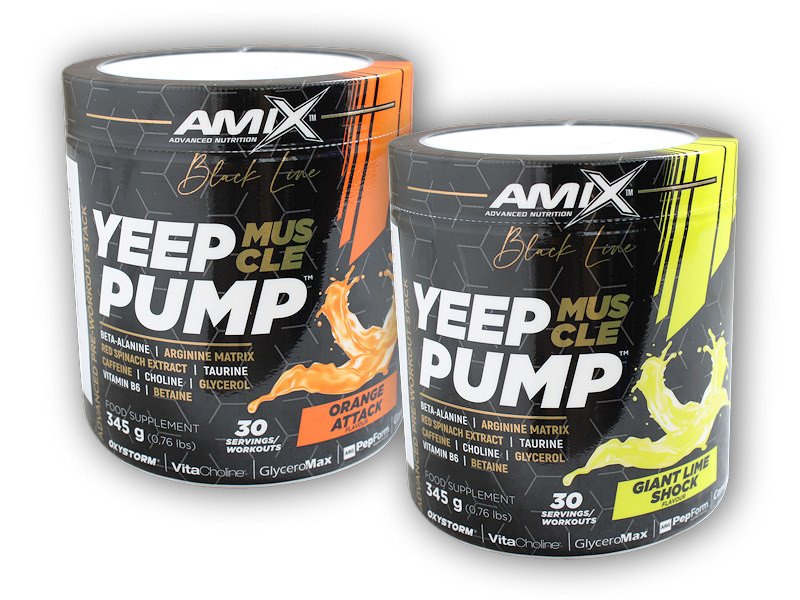 Amix Black Line Yeep Pump 345g Varianta: giant lime shock