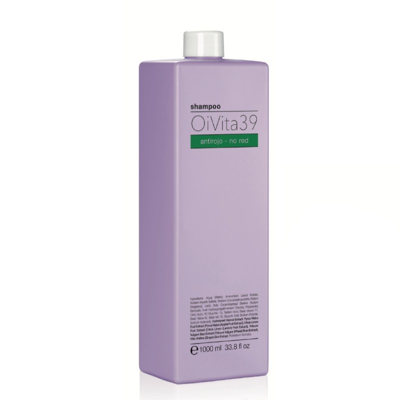 OiVita39 No Red Shampoo - šampon proti nežádoucímu střevnímu nádechu No Red šampón, 1000 ml