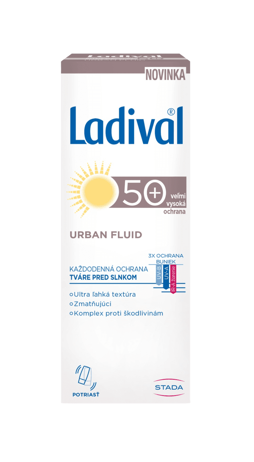 Ladival Urban fluid SPF 50+, 50 ml