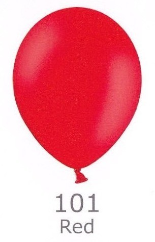 Balónek červený 27 cm BELBAL