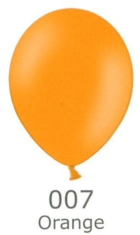 Oranžový balónek průměr 27 cm BELBAL