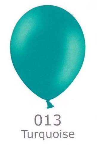 Balónek tyrkysový průměr 27 cm BELBAL