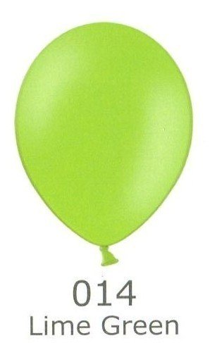 Balónek limetkový průměr 27 cm BELBAL