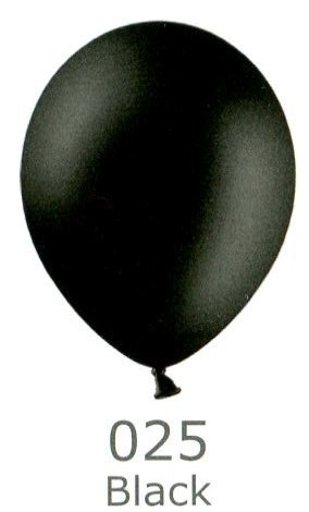 Balónek černý průměr 27 cm BELBAL