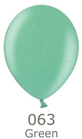 Balónek zelený metalický Belbal