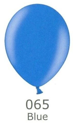 Balónek modrý metalický Belbal