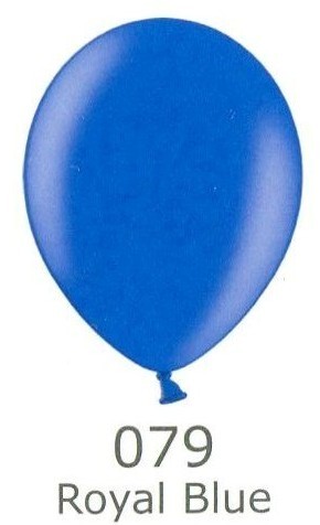 Balónek tmavě modrý metalický 079 Belbal