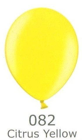 Balónek žlutý metalický 082 Belbal