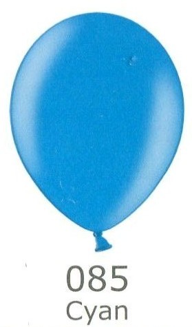 Balónek modrý metalický 085 Belbal