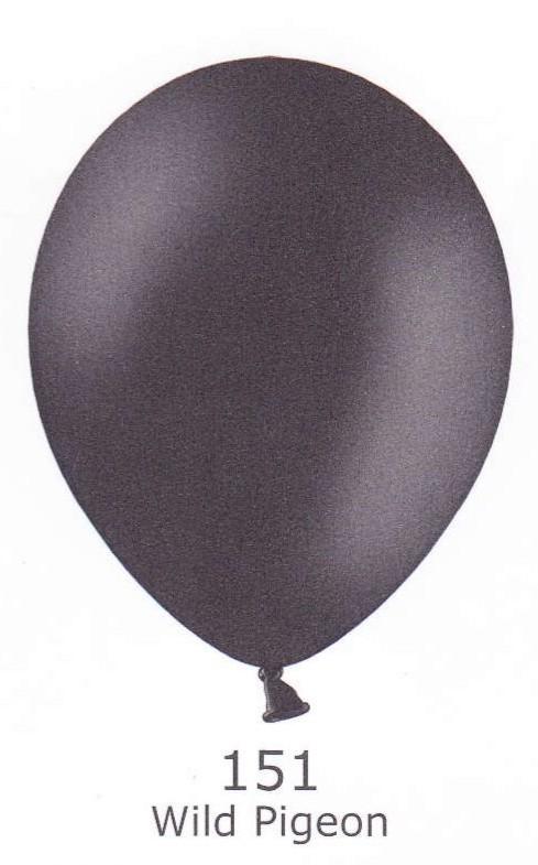 Balónek šedý průměr 27 cm Belbal